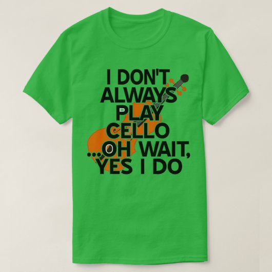 T-shirt Cello 1 (Design devant)