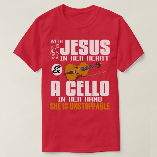 T-shirt Cello 9 (Design devant)