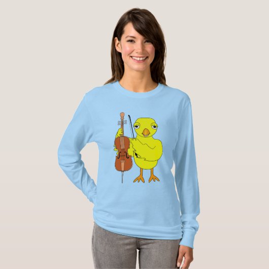 T-shirt Cello Chick (Devant entier)