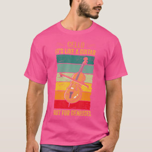 T-shirt Cello Comme Guitare Musicien Orchestre Cellist Cel