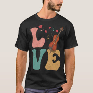 T-shirt Cello Instrument Cellist LOVE