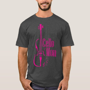 T-shirt Cello Maman Cellist Idée cadeau Cello Player Mère
