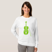 T-shirt Cello - Martian Green (Devant entier)