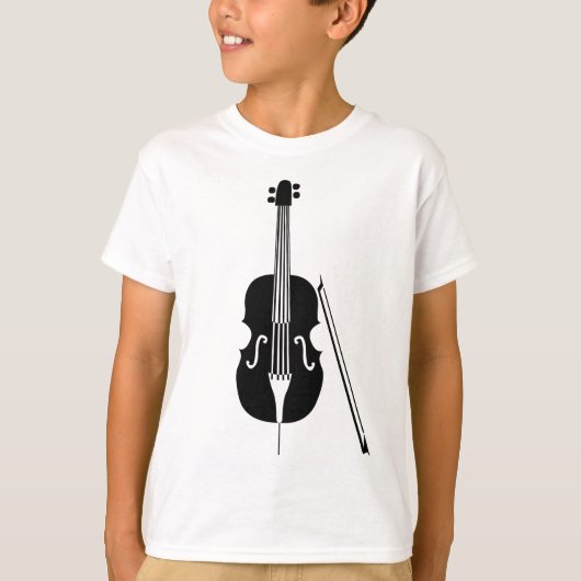 T-shirt Cello - Noir (Devant)