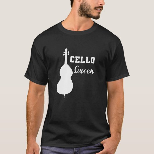 T-shirt Cello Queen Instrumentalist (Devant)