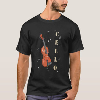 T-shirt Cello String Instrument Musique Orchestre Musique