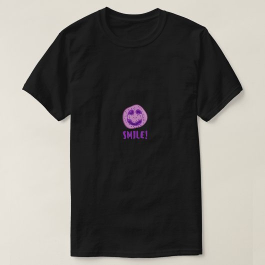 T-shirt Cellule de sang blanche souriant Neutrophil  (Design devant)