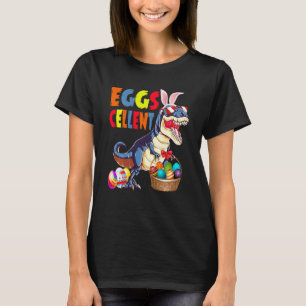 T-shirt Cellule d'oeuf T Rex Dinosaur Lapin de Pâques Cost