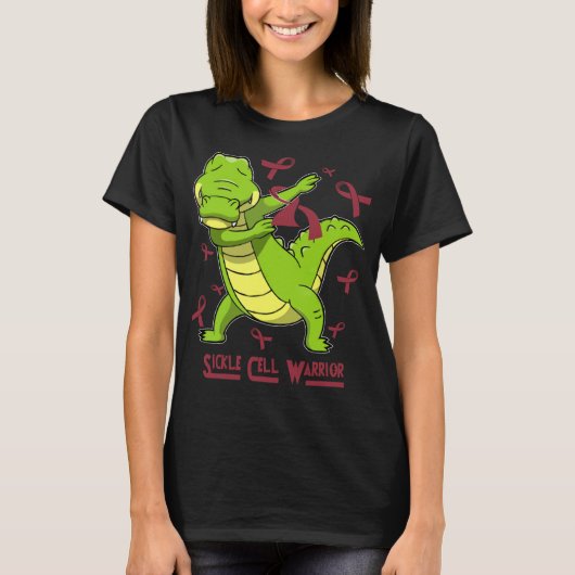 T-shirt cellule faucille alligator (Devant)