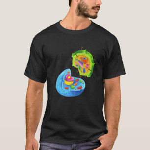 T-shirt Cellule plante Et Animale En Harmonie Avec La Natu