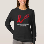 T-shirt Cellule Squameuse Sensibilisation au Carcinome Cel (Devant)