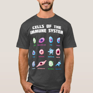 T-shirt Cellules De La Biologie Du Système Immunitaire Bio