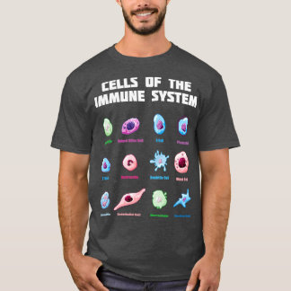 T-shirt Cellules De La Biologie Du Système Immunitaire Bio
