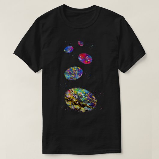T-shirt Cellules de sang rouge 2 (Design devant)