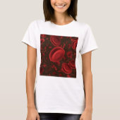 T-shirt Cellules de sang rouges (Devant)