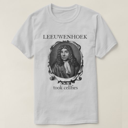 T-shirt Cellules Leeuwenhoek Took (Design devant)