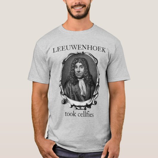 T-shirt Cellules Leeuwenhoek Took (Devant)
