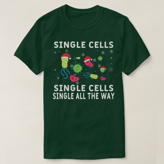 T-shirt Cellules simples Cellule simple Tout le chemin Sci (Design devant)