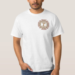 T-shirt Celtic Circle Irish Art Tree-Lover's Men' Tee