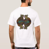 T-shirt Celtic Mens Long Sleeve Tee (Dos)