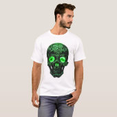 T-shirt Celtic Rune Skull (Devant entier)