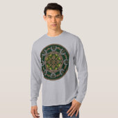 T-shirt Celtic Shamrock & Horseshoe - Lucky St. Patrick's (Devant entier)