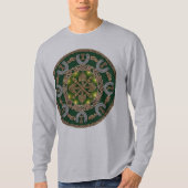 T-shirt Celtic Shamrock & Horseshoe - Lucky St. Patrick's (Devant)