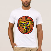 T-Shirt Celtic Spiral Mens (Devant)
