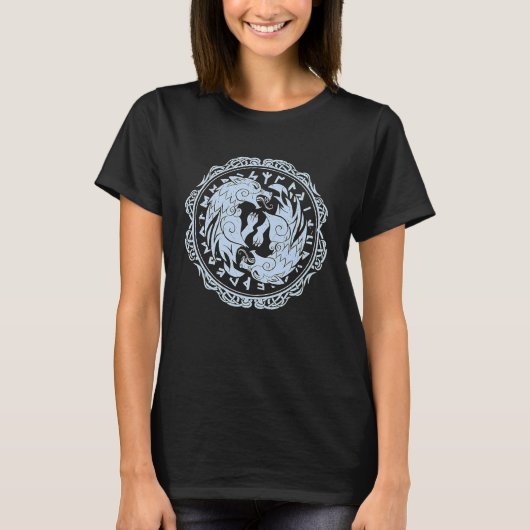 T-shirt Celtic Viking Norse Valhalla (Devant)