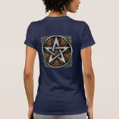T-shirt celtique de pentagone étoilé (Dos)