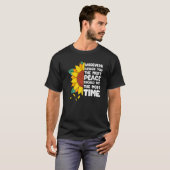 T-shirt Celui Qui Vous Apporte Le Plus De Paix Devrait Obt (Devant entier)