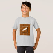 T-shirt cendre Enfants CHOCOLAT OHIO (Devant entier)