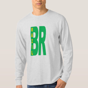 T-shirt cendre homme BRAZIL
