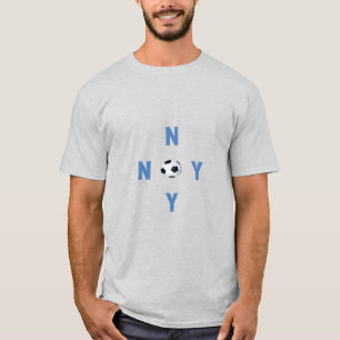 T-shirt cendre homme NEW YORK SPORT