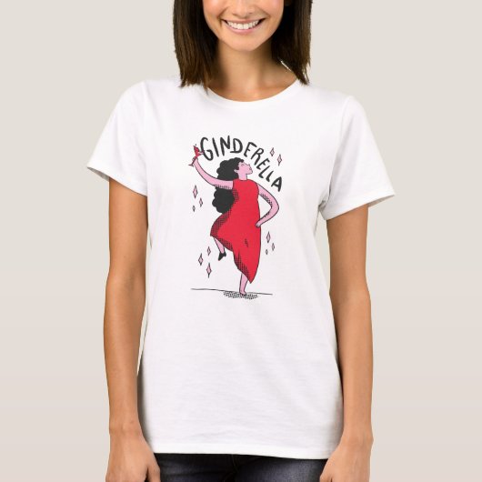 T-shirt Cendrillon (Devant)