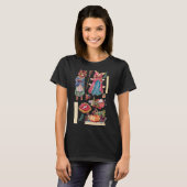 T-shirt Cendrillon, Poupée en papier, Louis Wain (Devant entier)