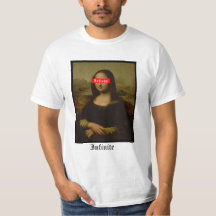 T-shirt censuré à Mona Lisa