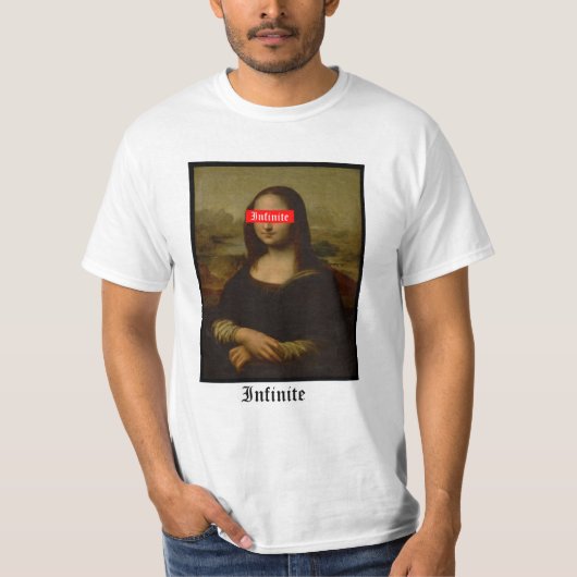 T-shirt censuré à Mona Lisa (Devant)