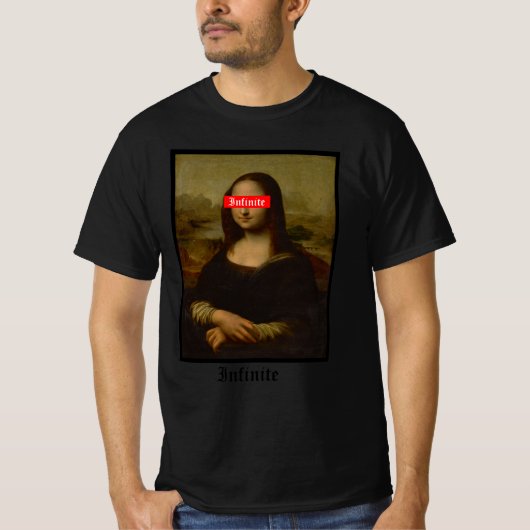 T-shirt censuré à Mona Lisa (Devant)