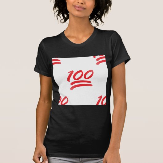 T-shirt cent émoticônes (Devant)