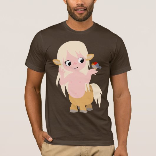 T-shirt Centauress Little Cartoon (Devant)