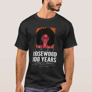 T-shirt Centenaire du massacre de Rosewood de 1923 pour le