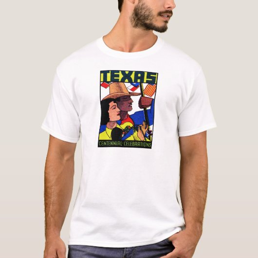 T-shirt Centenaire du Texas 1936 (Devant)