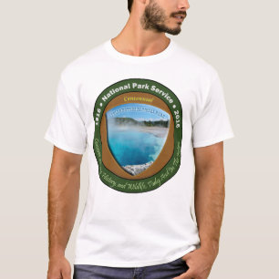 T-shirt centennal Yellowstone de parc national