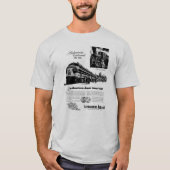 T-shirt Centennial 1951 de chemin de fer de Lackawanna (Devant)