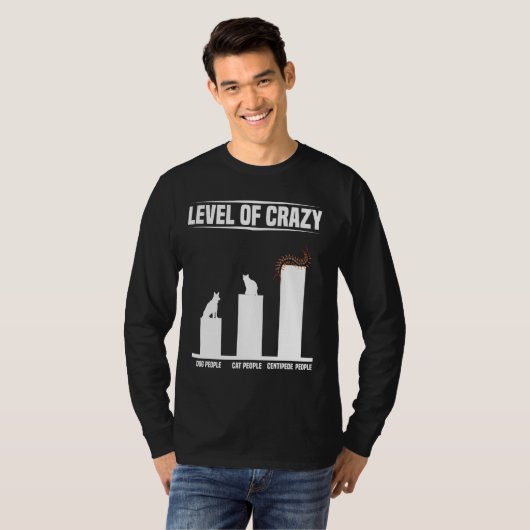 T-shirt Centipede Lover Entomologiste alimentaire Insecte (Devant entier)