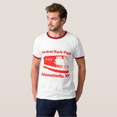 T-shirt Central Park Flyer train depuis Schenectady T-Shir (Devant entier)