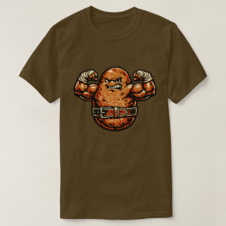 T-shirt Centrale de la Pomme de Terre — Combattant Rétro V