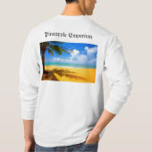 T-shirt Centre commercial Longsleeve d'ananas (Dos)