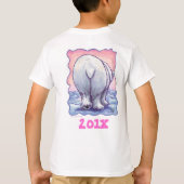 T-shirt Centre de partie d'ours blanc (Dos)